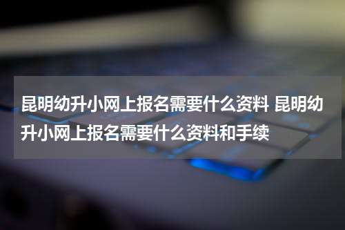 昆明幼升小网上报名需要什么资料 昆明幼升小网上报名需要什么资料和手续