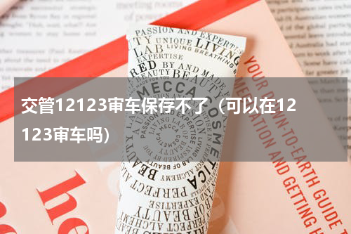 交管12123审车保存不了（可以在12123审车吗）