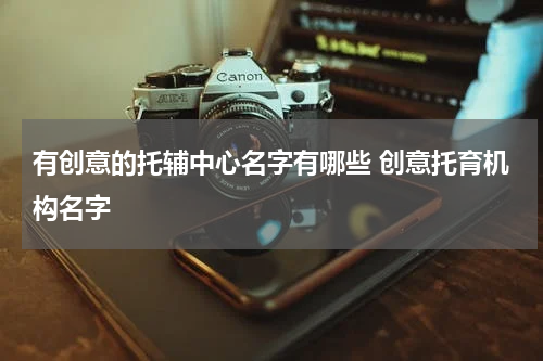 有创意的托辅中心名字有哪些 创意托育机构名字