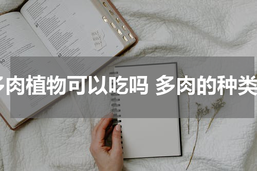 多肉植物可以吃吗 多肉的种类