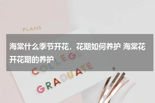 海棠什么季节开花，花期如何养护 海棠花开花期的养护