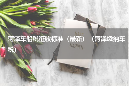 菏泽车船税征收标准（最新）（菏泽缴纳车税）