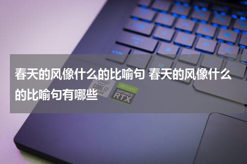春天的风像什么的比喻句 春天的风像什么的比喻句有哪些