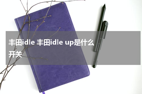 丰田idle 丰田idle up是什么开关