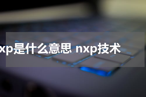 nxp是什么意思 nxp技术