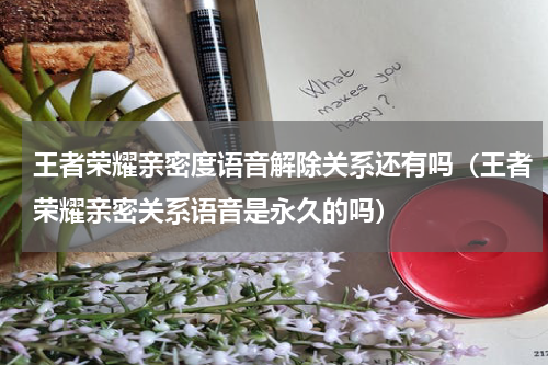 王者荣耀亲密度语音解除关系还有吗（王者荣耀亲密关系语音是永久的吗）