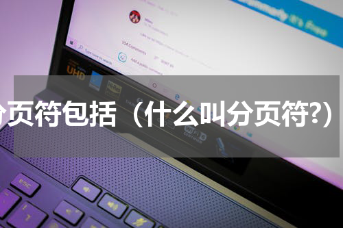 分页符包括（什么叫分页符?）