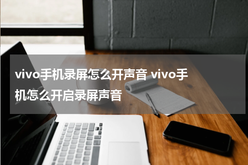 vivo手机录屏怎么开声音 vivo手机怎么开启录屏声音