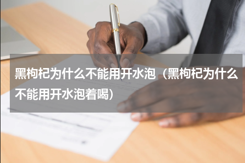 黑枸杞为什么不能用开水泡（黑枸杞为什么不能用开水泡着喝）