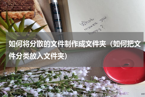 如何将分散的文件制作成文件夹（如何把文件分类放入文件夹）