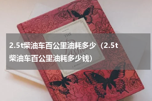 2.5t柴油车百公里油耗多少（2.5t柴油车百公里油耗多少钱）