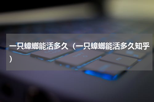 一只蟑螂能活多久（一只蟑螂能活多久知乎）